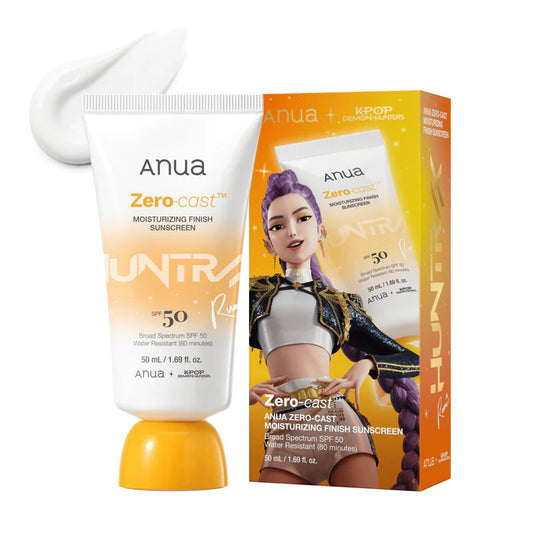 ANUA Zero Cast Moisturizing Finish SPF 50+ Sunscreen