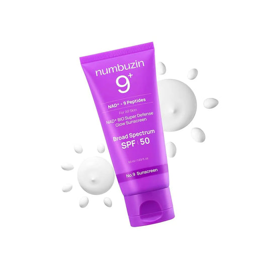 Numbuzin No.9 NAD+ BIO Super Defense Glow Sunscreen