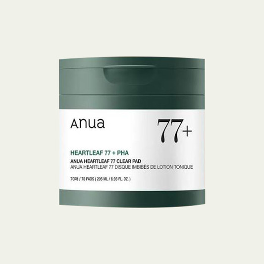 ANUA Heartleaf 77% Clear Toner Pads
