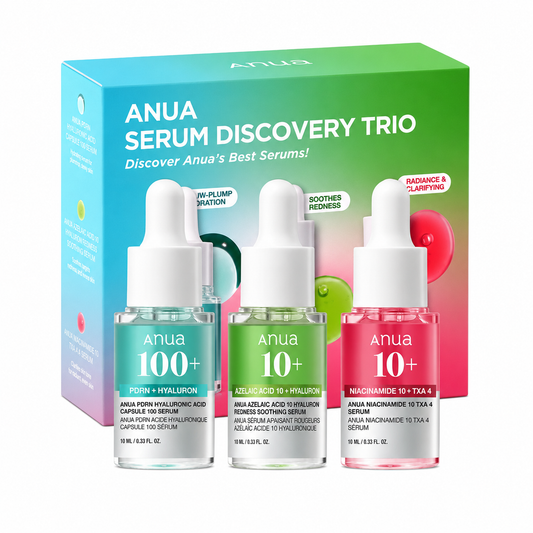 ANUA Serum Discovery Trio | Brightening &amp; Hydrating Serum Set
