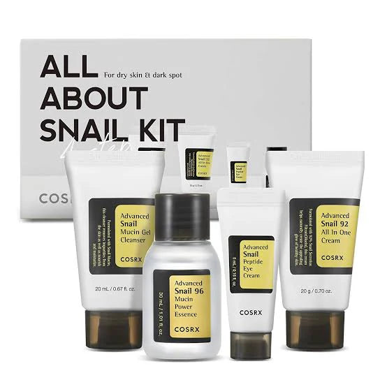 COSRX All About Snail Kit | 4-Step Snail Mucin Skincare Set