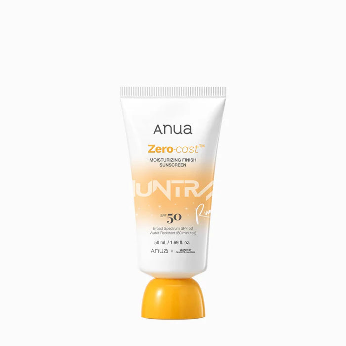 ANUA Zero Cast Moisturizing Finish SPF 50+ Sunscreen