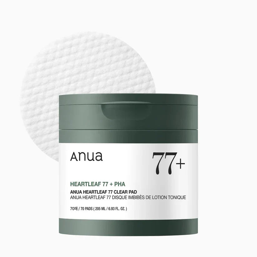 ANUA Heartleaf 77% Clear Toner Pads