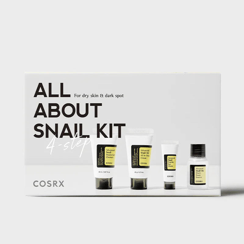 COSRX All About Snail Kit | 4-Step Snail Mucin Skincare Set