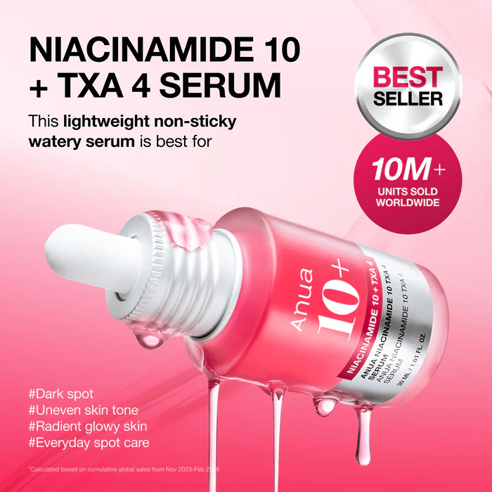 ANUA Niacinamide 10% TXA 4% Serum | Dark Spots Serum