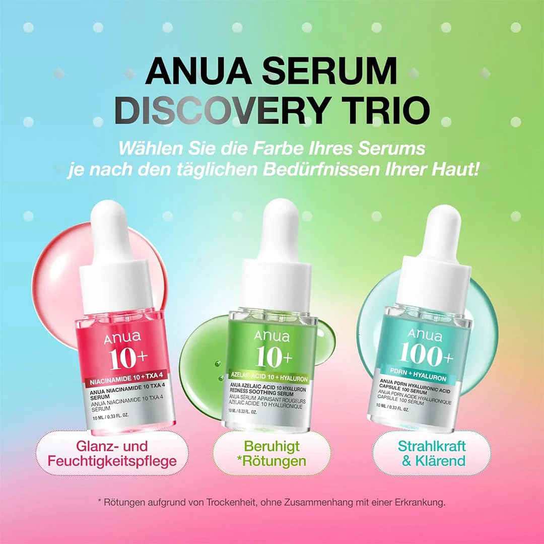 ANUA Serum Discovery Trio | Brightening &amp; Hydrating Serum Set