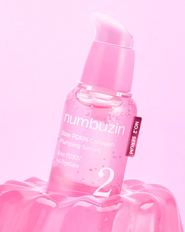 Numbuzin No.2 Rose PDRN Collagen Plumping Serum