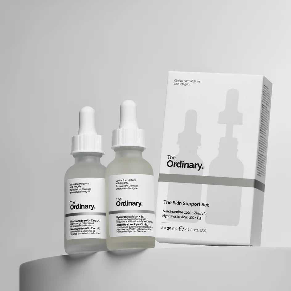 The Ordinary Skin Support Set | Essential Hydration & Clarity Duo