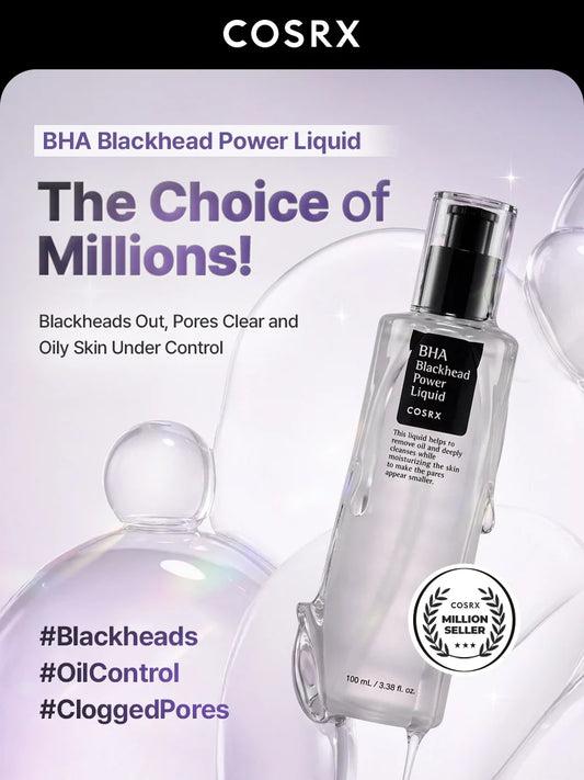 COSRX Niacinamide 2% + BHA 4% Blackhead Exfoliant Toner