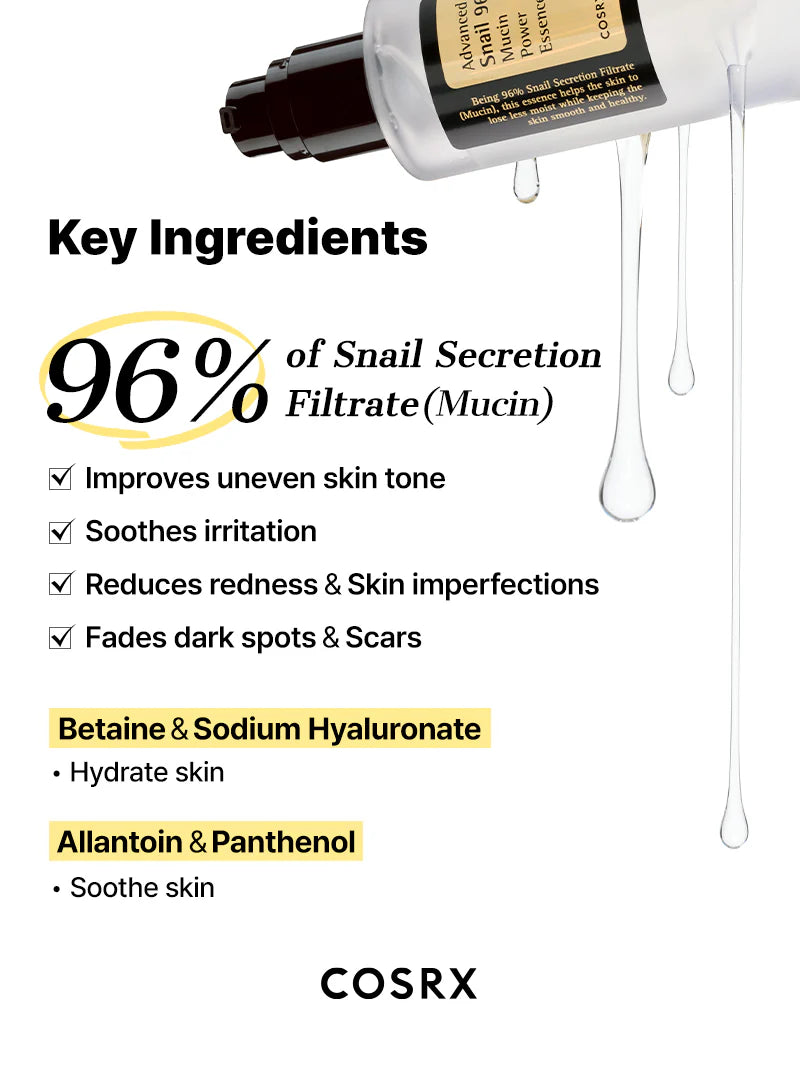 COSRX Advanced Snail 96 Mucin Power Essence Serum