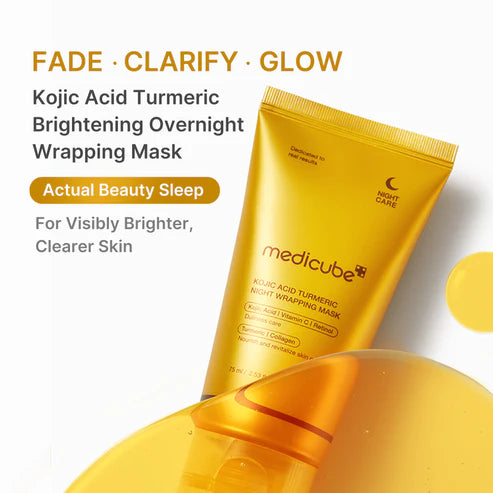 Medicube Kojic Acid Turmeric Night Wrapping Mask