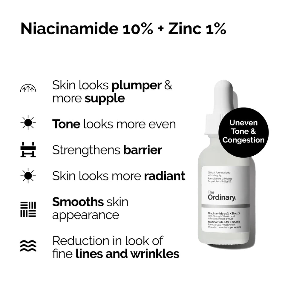 The Ordinary Skin Support Set | Essential Hydration & Clarity Duo