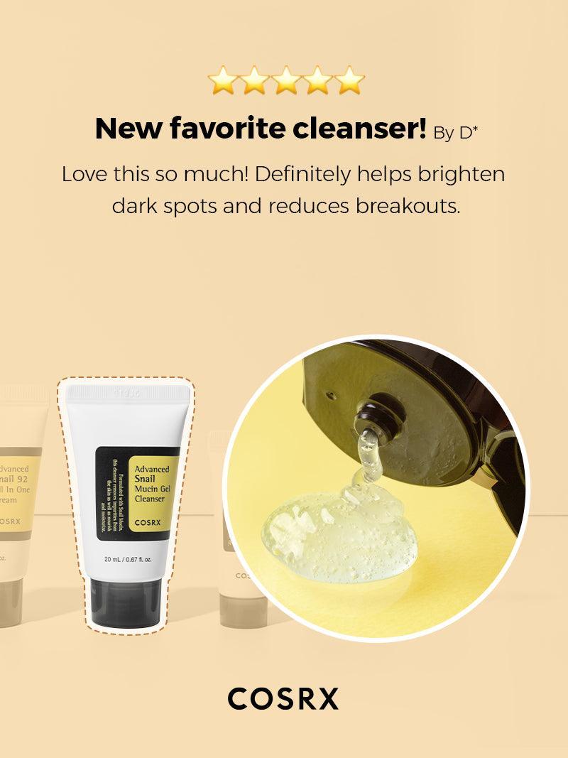 COSRX All About Snail Kit | 4-Step Snail Mucin Skincare Set