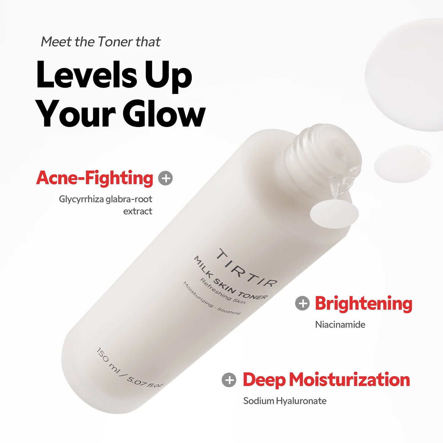 TIRTIR Milk Skin Toner Light