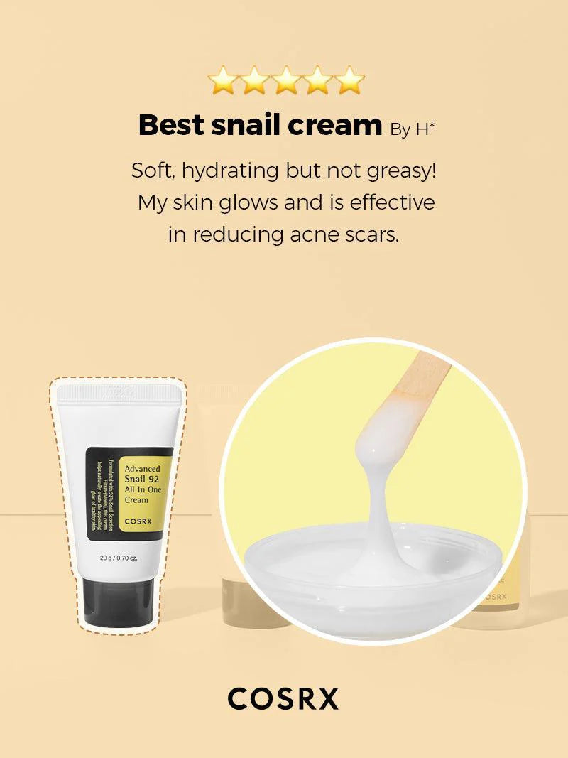 COSRX All About Snail Kit | 4-Step Snail Mucin Skincare Set