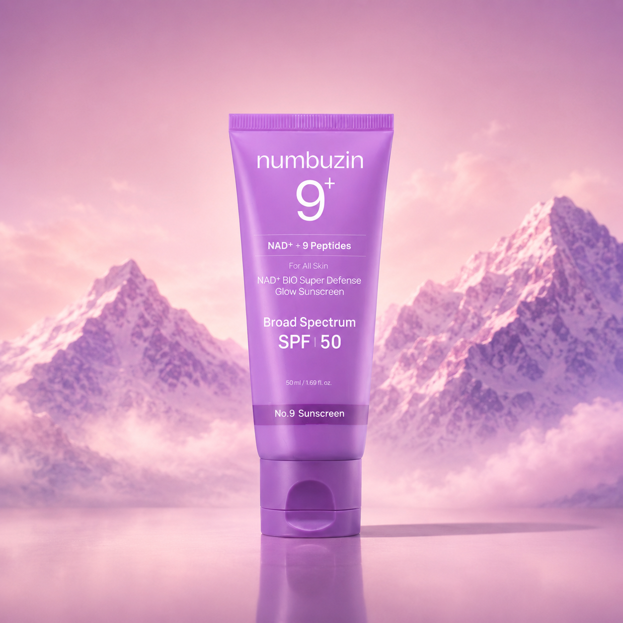 Numbuzin No.9 NAD+ BIO Super Defense Glow Sunscreen