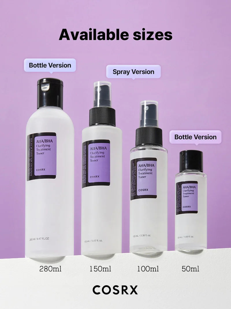 COSRX AHA/BHA Clarifying Treatment Toner