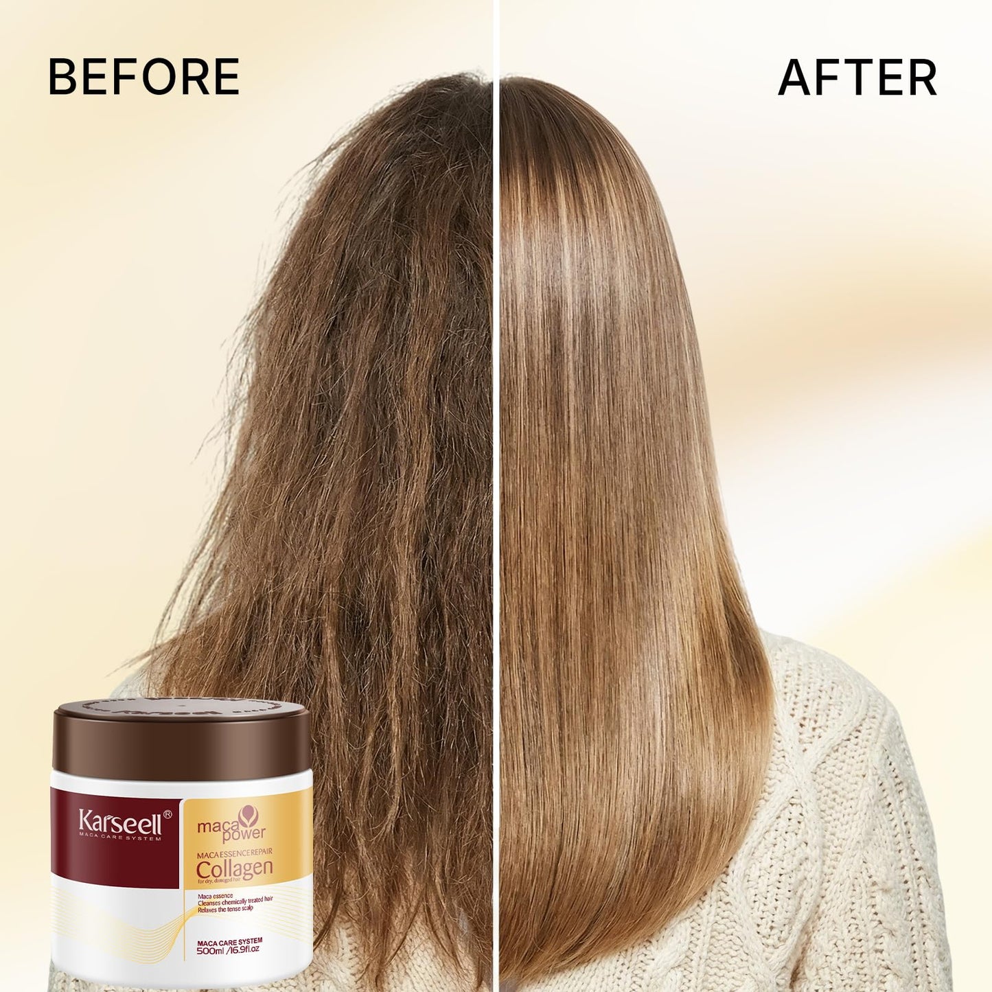 Karseell Collagen Hair Treatment Deep Repair Hair Mask